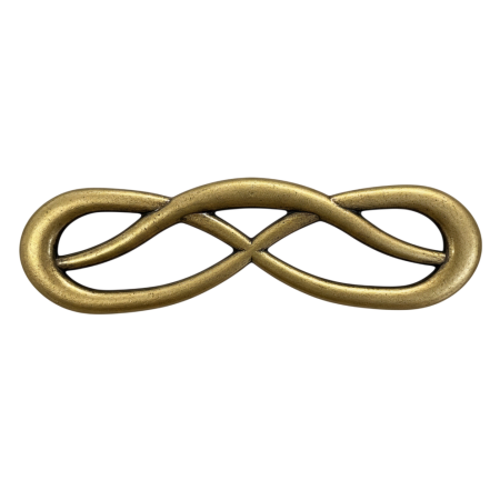 Maner pentru mobila Loire, finisaj alama antichizata, L:140 mm [1]