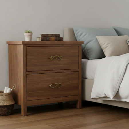 Maner pentru mobila Loire, finisaj alama antichizata, L:180 mm [3]