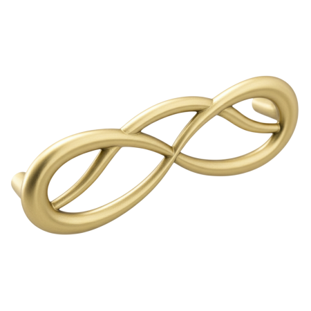 Moderne - Maner pentru mobila Loire, finisaj auriu, L:105 mm