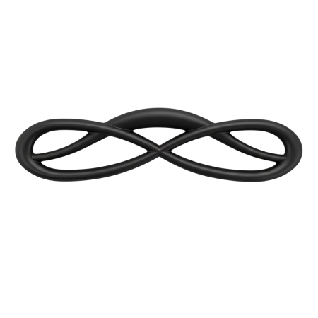 Maner pentru mobila Loire, finisaj negru grafit, L:180 mm [1]