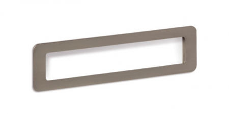 Manere si butoni - Maner pentru mobila Low, finisaj nichel periat, L:206 mm