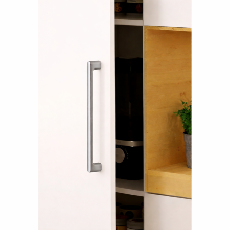 Maner pentru mobila Luv Big, finisaj nichel periat, L:419 mm [3]