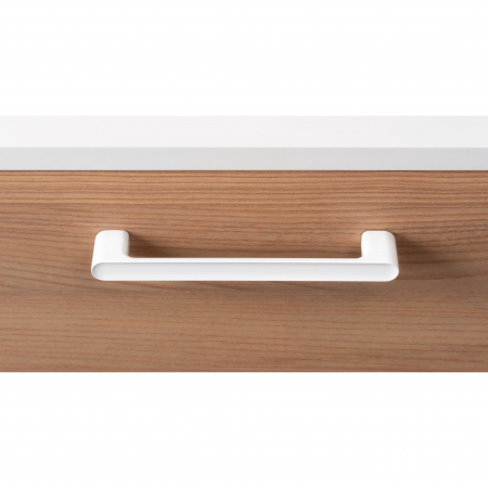 Maner pentru mobila Luv, finisaj alb mat, L 330 mm [2]