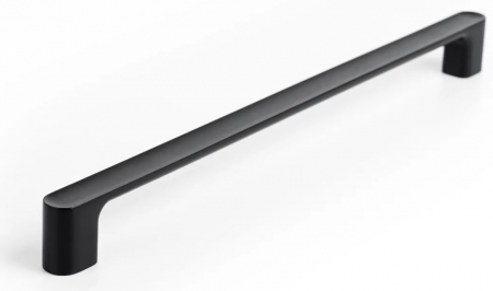 Manere si butoni - Maner pentru mobila Luv, finisaj negru mat, L 330 mm