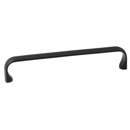 Moderne - Maner pentru mobila Miig, finisaj negru mat, L:168 mm