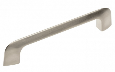 Moderne - Maner pentru mobila Milano, finisaj otel periat GT, L:146 mm