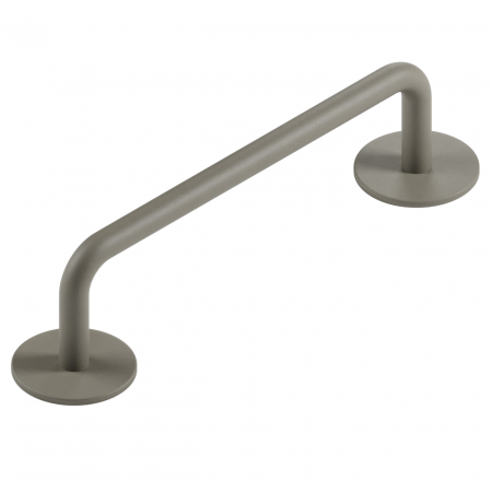 Moderne - Maner pentru mobila Milano Viefe, finisaj gri muschi, L:121 mm