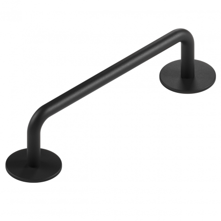 Moderne - Maner pentru mobila Milano Viefe, finisaj negru mat, L:121 mm