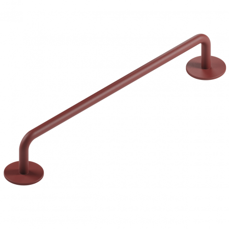 Moderne - Maner pentru mobila Milano Viefe, finisaj rosu volcano, L:185 mm