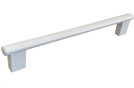 Moderne - Maner pentru mobila Moleto, finisaj alb, L:186 mm