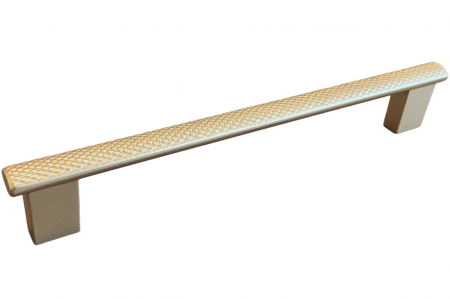 Moderne - Maner pentru mobila Moleto, finisaj auriu, L:186 mm