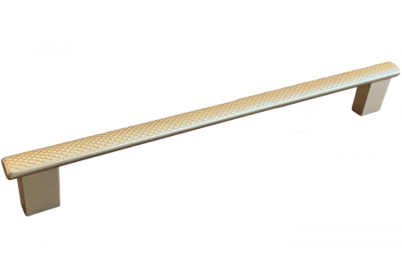 Moderne - Maner pentru mobila Moleto, finisaj auriu, L:348 mm