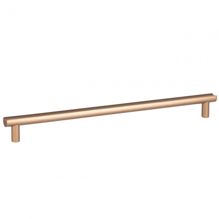 Moderne - Maner pentru mobila Moon, finisaj alama cava periata, L:353 mm