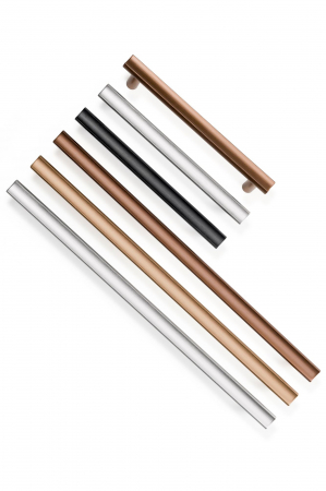 Maner pentru mobila Moon, finisaj bronz periat, L:353 mm [4]