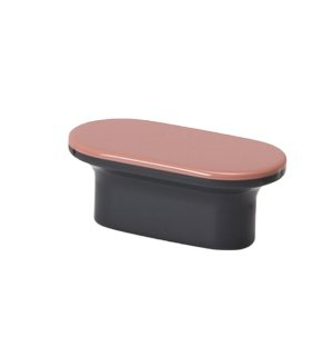 Manere si butoni - Maner pentru mobila Myra, finisaj gri roz pal, L:42 mm