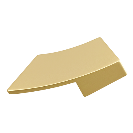 Maner pentru mobila Naldo, finisaj auriu, L:78 mm [1]