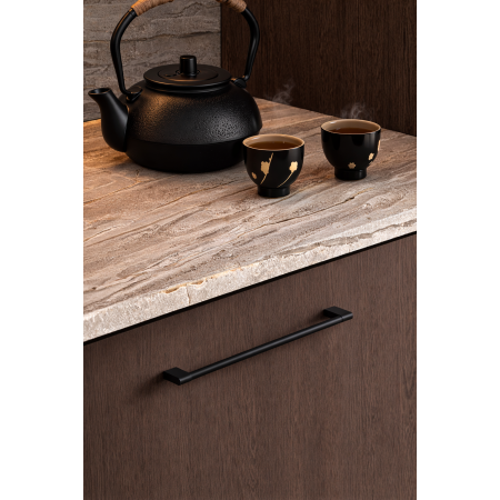 Maner pentru mobila Nexx, finisaj negru periat, L:180 mm [2]