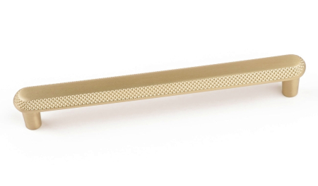 Moderne - Maner pentru mobila Nola, finisaj alama mata CB, 160 mm