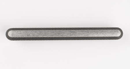 Maner pentru mobila Nola, finisaj argint antichizat CB, 160 mm [1]