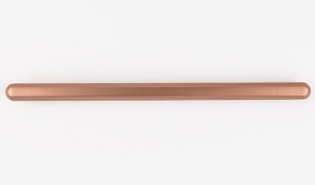 Maner pentru mobila Nola, finisaj cupru satin periat CB, 320 mm [1]