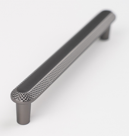 Maner pentru mobila Nola, finisaj negru gun metal CB, 160 mm [2]