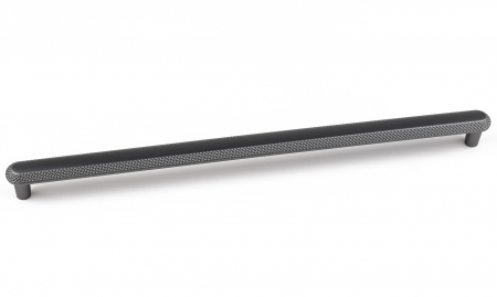Moderne - Maner pentru mobila Nola, finisaj negru gun metal CB, 320 mm