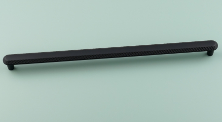 Maner pentru mobila Nola, finisaj negru mat CB, 320 mm [4]