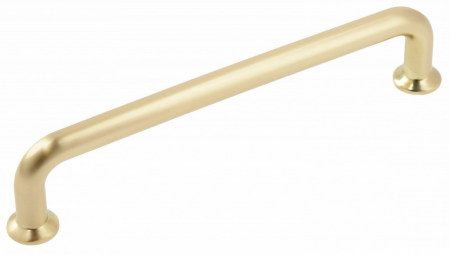 Moderne - Maner pentru mobila Nord, finisaj auriu periat GT, L:174.5 mm