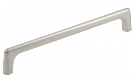 Moderne - Maner pentru mobila Octavio, finisaj otel periat GT, L:139 mm