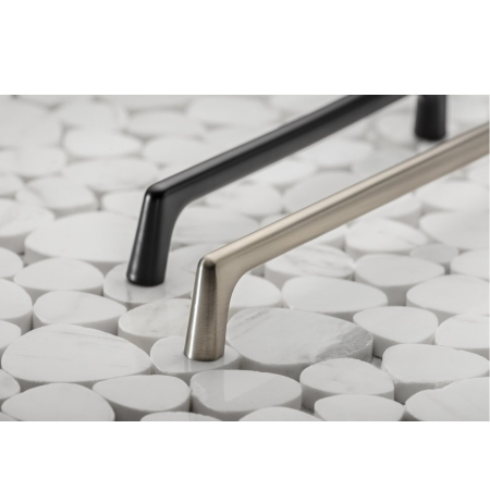 Mâner pentru mobilă Octavio GTV, oțel periat GT, L: 330 mm [2]