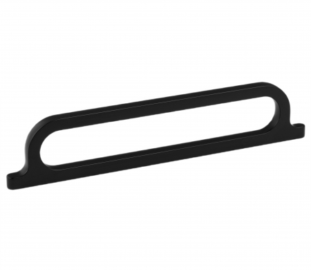 Manere si butoni - Maner pentru mobila Omega, finisaj negru mat, L:190.5 mm