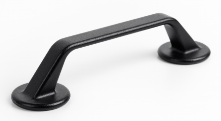 Moderne - Maner pentru mobila Oto, finisaj negru texturat, L 168 mm