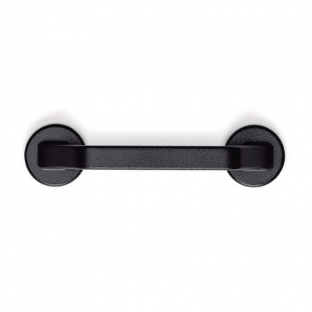 Maner pentru mobila Oto, finisaj negru texturat, L 168 mm [3]
