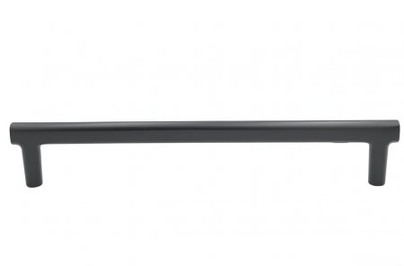 Maner pentru mobila Oval NV, finisaj negru cobalt, L:337 mm [1]