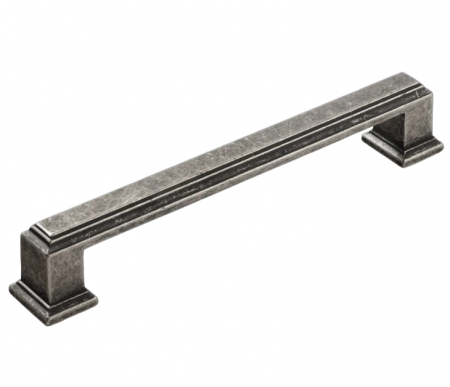 Clasice si vintage - Maner pentru mobila Palace, finisaj argint antichizat, L:146 mm