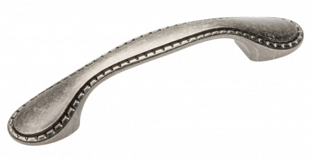 FERONERIE SI ACCESORII MOBILA - Maner pentru mobila Palermo, finisaj argint antichizat GT, L:127 mm