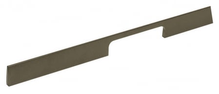 Moderne - Maner pentru mobila Peak, finisaj gri metalizat, L 1150 mm