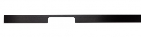 Manere si butoni - Maner pentru mobila Peak, finisaj negru periat, L 1150 mm