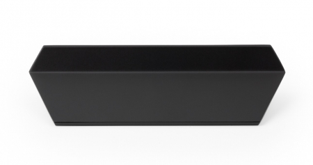 Manere si butoni - Maner pentru mobila Plie, finisaj negru mat, L: 114 mm