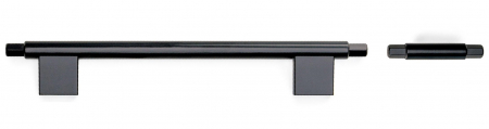 Maner pentru mobila Prisma, finisaj negru mat, L: 272 mm [2]