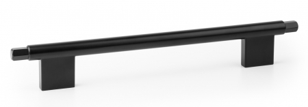 Maner pentru mobila Prisma, finisaj negru mat, L: 272 mm [5]
