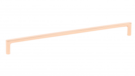 Manere si butoni - Maner pentru mobila Pura, finisaj cupru lustruit, L:264 mm