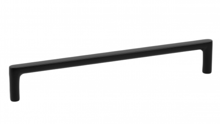 Moderne - Maner pentru mobila Pura, finisaj negru mat, L:168 mm