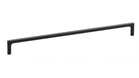 Manere si butoni - Maner pentru mobila Pura, finisaj negru mat, L:264 mm