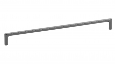 Manere si butoni - Maner pentru mobila Pura, finisaj nichel negru lustruit, L:264 mm