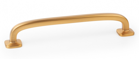 Maner pentru mobila Quart Big, finisaj alama cava periata, L: 183.4 mm [4]