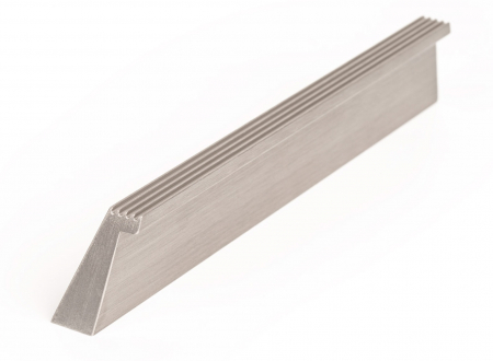Moderne - Maner pentru mobila Rail, finisaj otel inoxidabil, L 180 mm