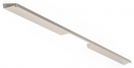 Moderne - Maner pentru mobila Rail, finisaj otel inoxidabil, L 600 mm