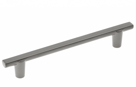 Moderne - Maner pentru mobila Ray GT, finisaj grafit deschis  GT, L:168 mm