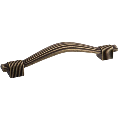 Clasice si vintage - Maner pentru mobila Reed, finisaj alama antichizata, L:128 mm